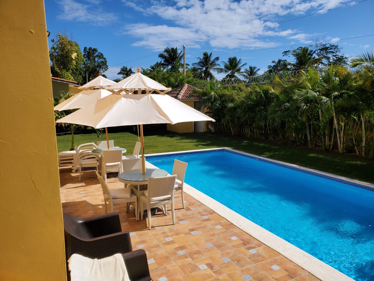 Sosua Outdoor House Pool Area